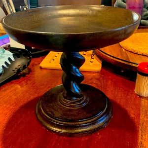 Southern Living at Home Barley Twist Pedestal 8” Decor Cake Candle Stand RETIRED